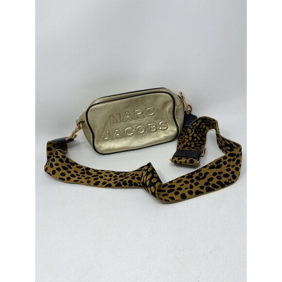 MARC JACOBS Crossbody bag Gold Leather 1261611(+) - Picture 2 of 7